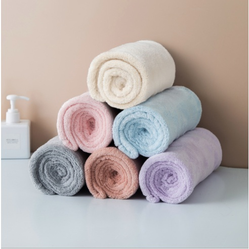 KIT 3 PCS Toalha De Cabelo Banho Toalha Grossa Mágica para Secar Cabelo de Microfibra Grossa Touca