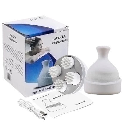Massageador Elétrico Com Haste Para Couro Cabeludo - Labelê Hair