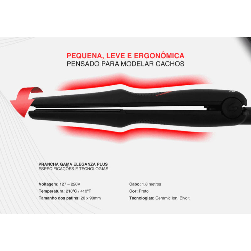 Chapinha Gama Eleganza Plus Bivolt Profissional