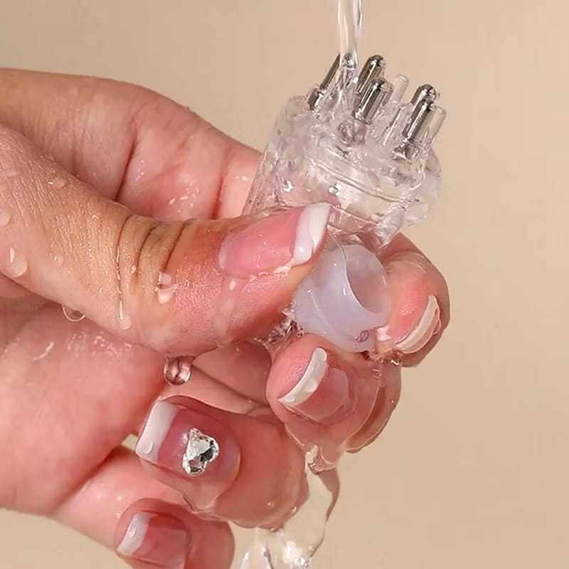 Mini Aplicador Portátil Óleo Soro De Crescimento Capilar Tratamento Para Couro Cabeludo De Massagem Da Cabeça