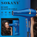 Secador Sokany Profissional com Difusor Anti-Frizz