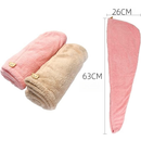 KIT 3 PCS Toalha De Cabelo Banho Toalha Grossa Mágica para Secar Cabelo de Microfibra Grossa Touca