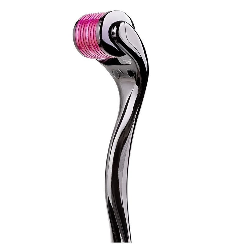 DermaRoller 0,5mm MicroAgulhamento Rolo Agulha System 540 Original Preencher Falha Cabelo e Barba Cicatrizes e Manchas