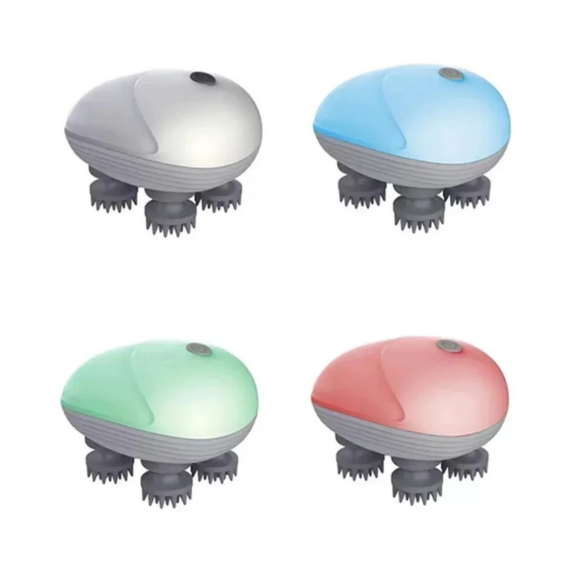 Massageador de Cabeça Elétrico Portátil IPX7 - Labelê Hair