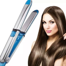 Prancha de Cabelo e Chapinha Super Nano Titanium Optima 3000 BIVOLT Profissional 465° F Fang