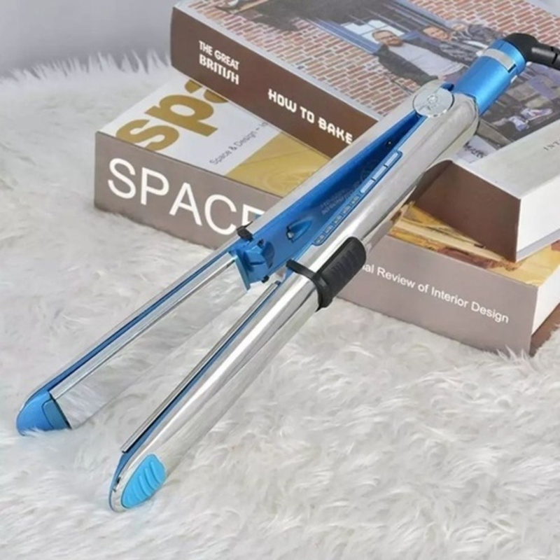 Prancha de Cabelo e Chapinha Super Nano Titanium Optima 3000 BIVOLT Profissional 465° F Fang