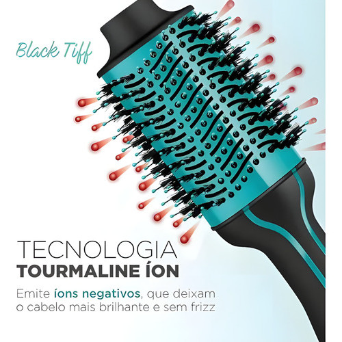 Escova Secadora e Alisadora Mondial Black Tiff ES-16 1200w